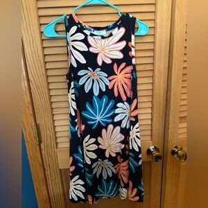 Loft Outlet Floral Sleeveless Dress